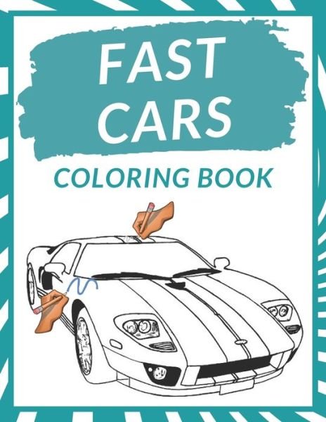 Cover for Poo Poo Poo · Fast Cars Coloring Book: Motor Cars Coloring Pages For Kids  Gift for Fast Racing Car Lovers Amazing  Super Cars I Need for Speed Perfect Car Design (Pocketbok) (2021)