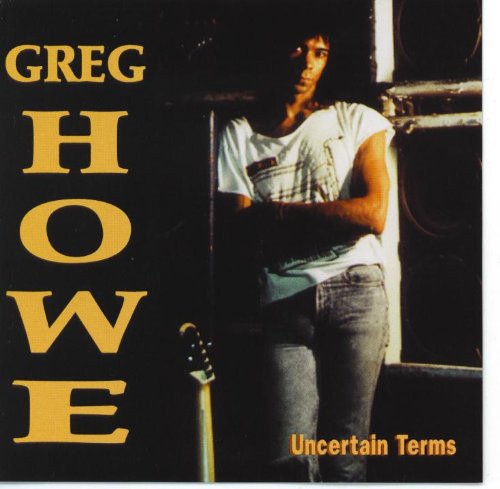 Cover for Greg Howe · Uncertain Terms (CD)