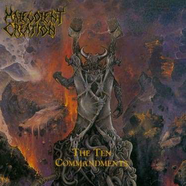 Ten Commandments - Malevolent Creation - Musik - ROADRUNNER - 0016861936129 - 30 juni 1990