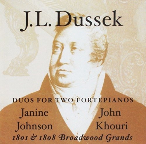 Cover for Dusek / Johnson / Khouri · Duos for 2 Fortepianos (CD) (2001)