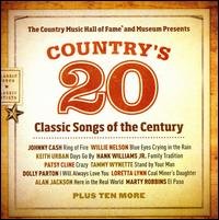 Cover for Country's 20 Classic Songs of the Century / Var (CD) (2008)