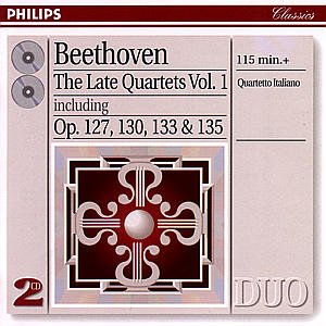 Beethoven: Late Quartets Vol. - Quartetto Italiano - Musik - POL - 0028945471129 - 21. december 2001