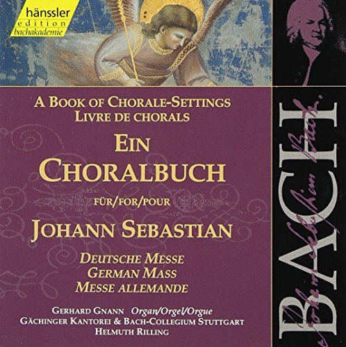 Cover for Bach Johann Sebastian · Book of Chorale-settings for J (CD) (2000)