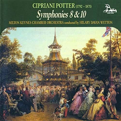 Cover for Milton Keynes Chamber Orchestra/ Hilary Davan Wetton · Cipriani Potter: Symphonies Nos. 8 &amp; 10 (CD) (2016)