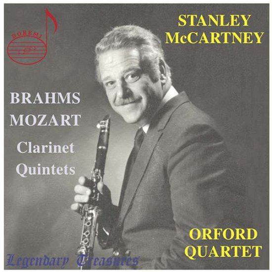Cover for Stanley Mccartney · Brahams &amp; Mozart (CD) (2015)