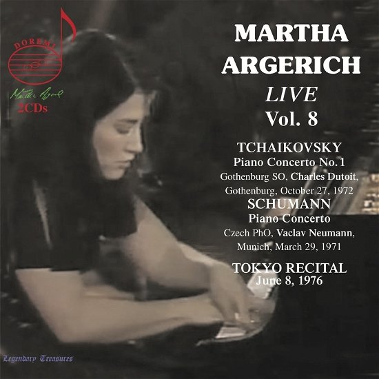 Cover for Beethoven / Argerich / Czech Phil / Dutoit · Martha Argerich Live Vol 8 (CD) (2022)