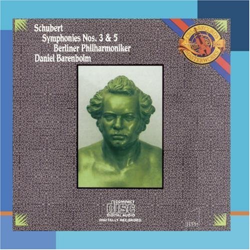 Cover for Schubert / Barenboim / Bpo · Symphonies 3 &amp; 5 (CD) (1990)