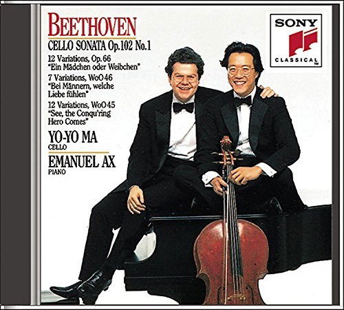 Cello Sonata 4 / Variations Op 66 - Beethoven / Ma / Ax - Musik - SON - 0074644212129 - 15. juli 1986