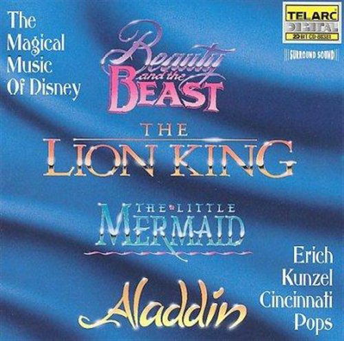 Magical Music of Disney - Cincinnati Pops Orch / Kunzel - Musik - Telarc - 0089408038129 - 17. maj 1995