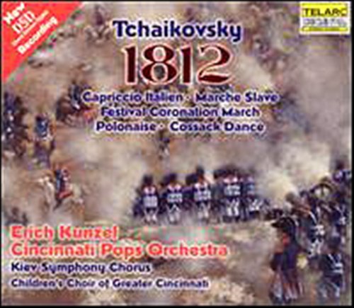 Cover for Cincinnati Pops Orch / Kunzel · Tchaikovsky: 1812 Overture (CD) [Remastered edition] (2001)