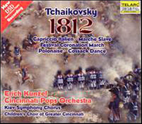 Tchaikovsky: 1812 Overture - Cincinnati Pops Orch / Kunzel - Music - Telarc - 0089408054129 - May 22, 2001