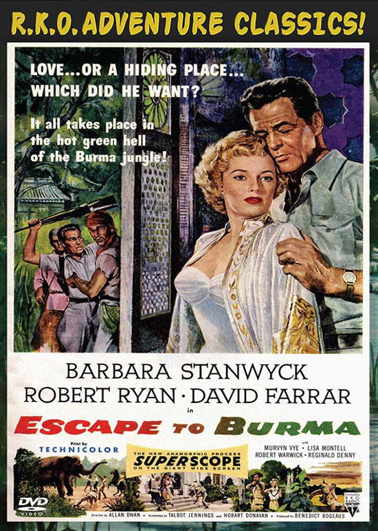 Cover for DVD · Escape to Burma (DVD) (2019)