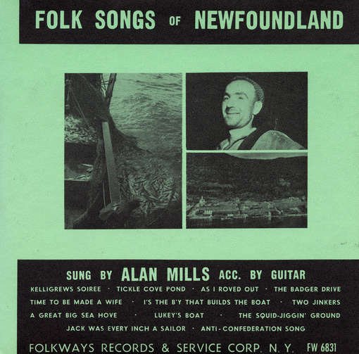 Cover for Alan Mills · Folk Songs of Newfoundland (CD) (2012)