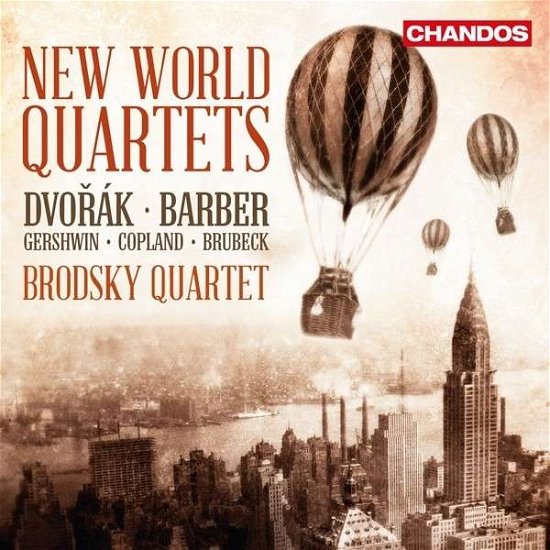 Cover for Brodsky Quartet · New World Quartets (CD) (2014)
