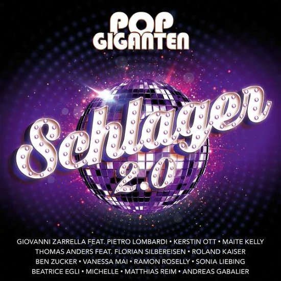 Cover for Pop Giganten - Schlager 2.0 (CD) (2021)