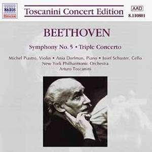* BEETHOVEN:Sym.No.3.Triple Conc - Arturo Toscanini - Musik - Naxos Historical - 0636943180129 - 24 augusti 1998