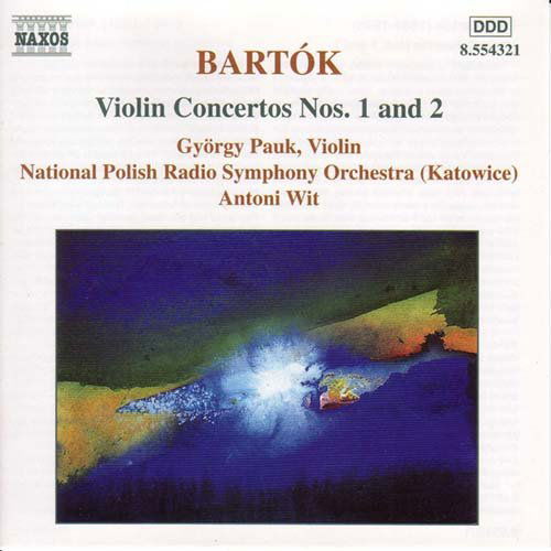 Violin Concertos 1 & 2 - Bartok / Nat'l Polish Radio Sym Orch / Wit - Música - NAXOS - 0636943432129 - 30 de novembro de 1999