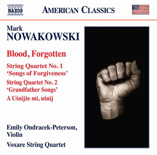 Cover for Voxare String Quartet · Nowakowski / Quartets 1 &amp; 2 (CD) (2017)