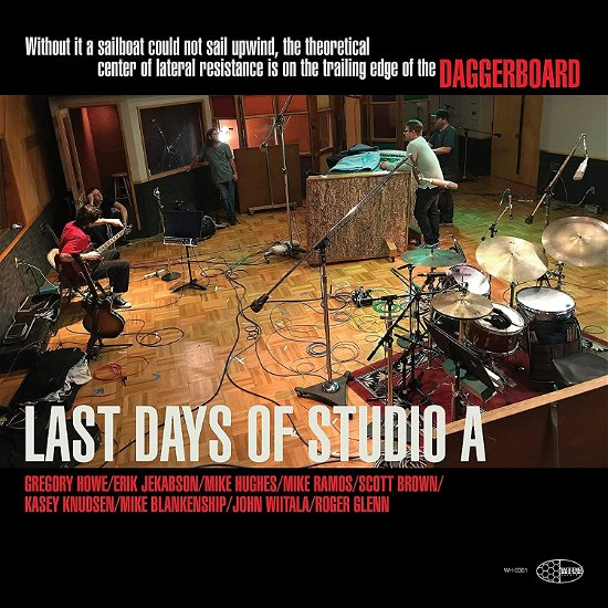 Cover for Daggerboard · Last Days of Studio a (CD) (2021)
