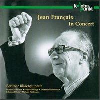 In Concert - J. Francaix - Música - KONTRAPUNKT - 0716043214129 - 11 de novembro de 1999