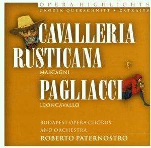 Cavalleria / bajazzo (auszuege) - Paternostro / murgu / budapest Ope - Musique - Disky - 0724357066129 - 