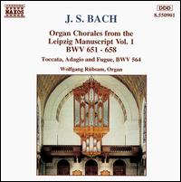 Organ Chorales from the Leipzig Manuscript 1 - Bach,j.s. / Rubsam - Musik - NCL - 0730099590129 - 4. oktober 1994