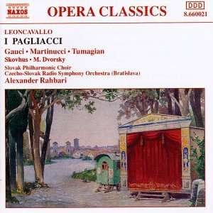 Cover for Leoncavallo / Gauci / Martinucci / Rahbari · I Pagliacci (CD) (1994)