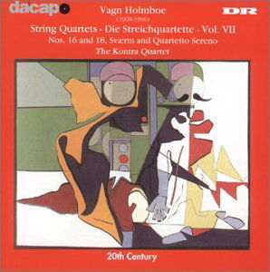 Holmboestring Quartets Vo.Vii - V. Holmboe - Muziek - DACAPO - 0730099983129 - 31 januari 2001