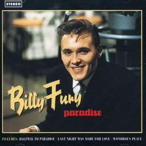 Cover for Billy Fury · Fury Billy - Paradise (CD) (1996)
