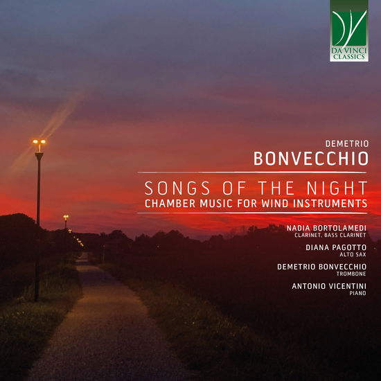 Cover for Nadia Bortolamedi · Demetrio Bonvecchio: Songs Of The Night (CD) (2025)