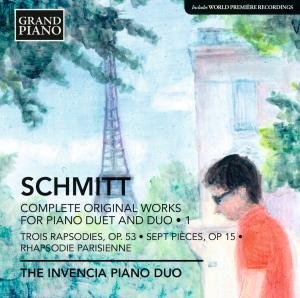 Cover for Invencia Piano Duo · Complete Original Works for Piano Duet &amp; Duo (CD) (2012)
