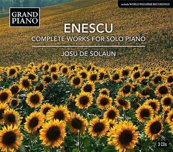 Cover for Josu De Solaun · Enescu / Complete Piano Works (CD) (2018)