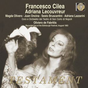 Cover for Olivero/de Fabritiis / coro E Orch.teatro San Carlo · Adriana Lecouvreur Testament Klassisk (CD) (2014)