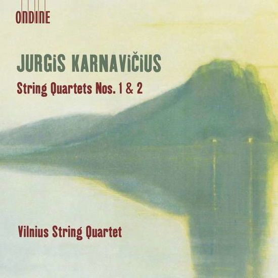 Cover for Vilnius String Quartet · Jurgis Karnavicius: String Quartets Nos. 1 &amp; 2 (CD) (2021)