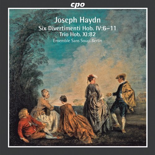 Six Divertimenti Hob Iv:6-11 / Trio Hob. Xi:82 - Haydn / Ensemble Sans Souci Berlin - Musikk - Cpo Records - 0761203751129 - 26. oktober 2010