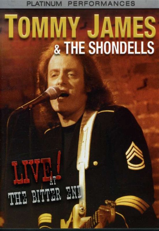 Cover for Tommy James · Live at the Bitter End (DVD) (2018)