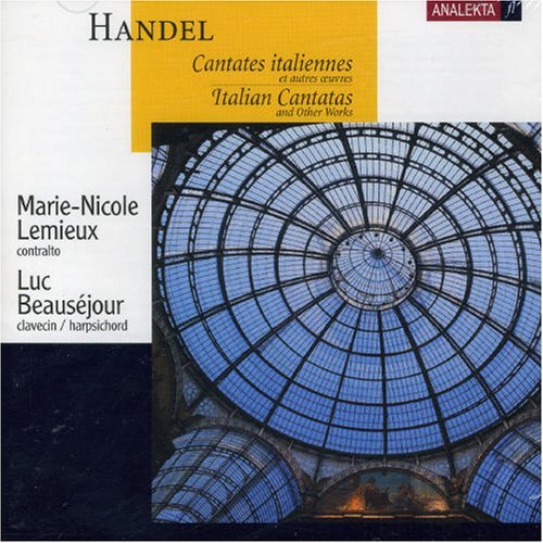 Handel 1685-1759 Cantates - Handel / Lemieux / Beausejour - Musikk - Analekta - 0774204316129 - 19. november 2002