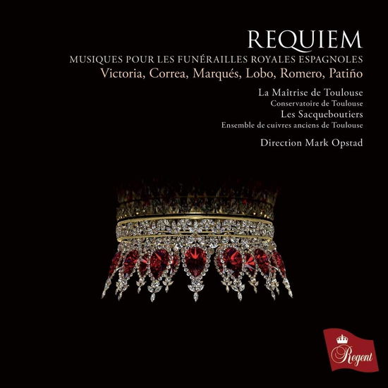 Cover for Les Sacqueboutiers · Requiem: Musiques Pour Les Funerailles Royales Espagnol (CD) (2020)