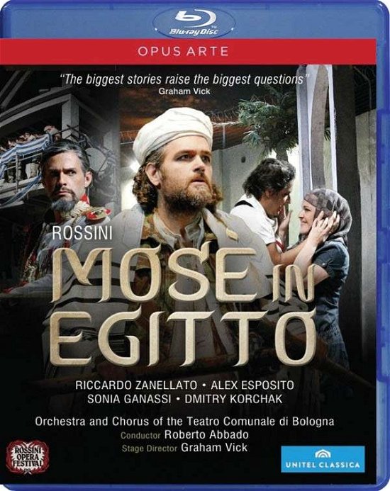Cover for Zanellatoespositoganassi · Rossinimose In Egitto (Blu-ray) (2012)