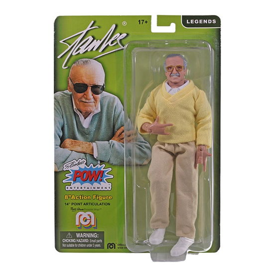 Mego Stan Lee 8in af - Mego - Gadżety -  - 0850002478129 - 30 września 2020