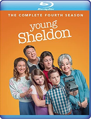 Cover for Young Sheldon: the Complete Fourth Season (Blu-ray) (2021)