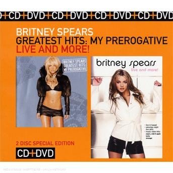 Cover for Britney Spears  · Live And More! (CD)