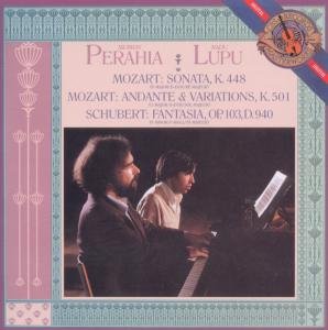 Cover for Murray Perahia · Mozart: Sonata in D Major for Two Pi Anos, K. 448; Schubert: Fantasia in F Minor for Piano (CD) (2011)