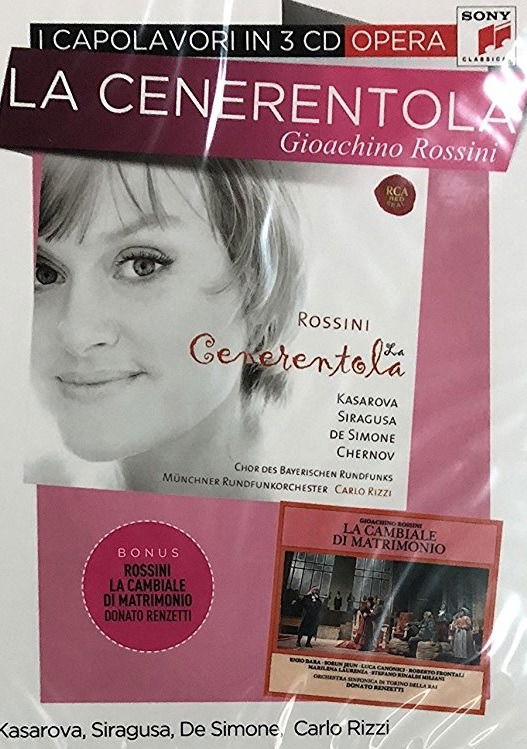 Cover for La Cenerentola · 3cd-rossini Gioachino - Carlo Rizzi (CD)