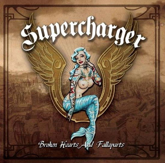 Cover for Supercharger · Broken Hearts and Fallaparts (CD) (2014)