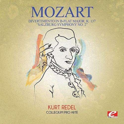 Cover for Mozart · Divertimento In B-Flat Major K 137-Mozart (CD) [Remastered edition] (2016)