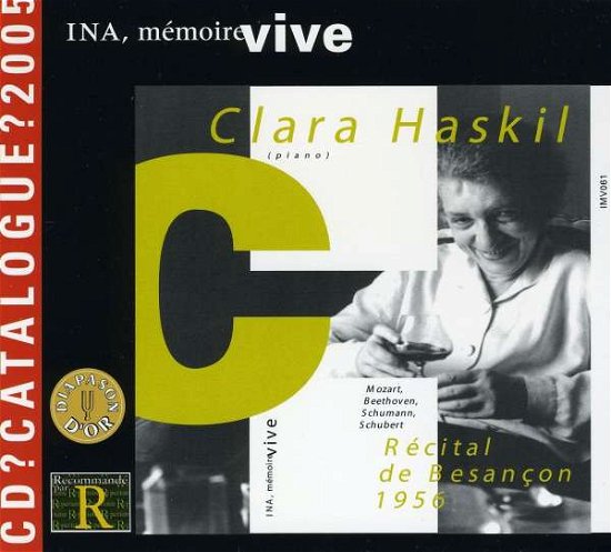 Cover for Clara Haskil · A Besancon (CD) [Digipak] (2005)