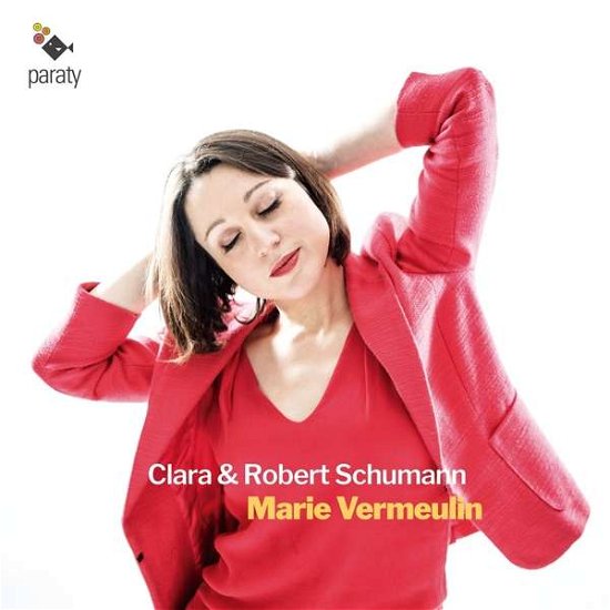 Cover for Marie Vermeulin · Clara &amp; Robert Schumann (CD) (2019)