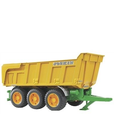 Cover for Speelgoed | Miniature Vehicles · Joskin 3-assige kiepaanhanger Bruder (02212) (Toys) (2013)