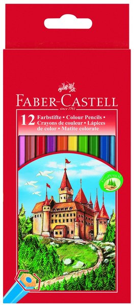 Cover for Faber-castell · 12 Farbstifte Im Pappetui (Zubehör) (2017)